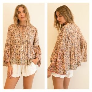 Natalie Martin Jerusha Top - Goa Print